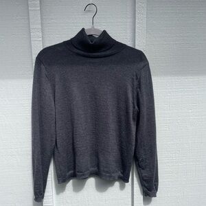 Pendleton Gray Merino Wool Sweater